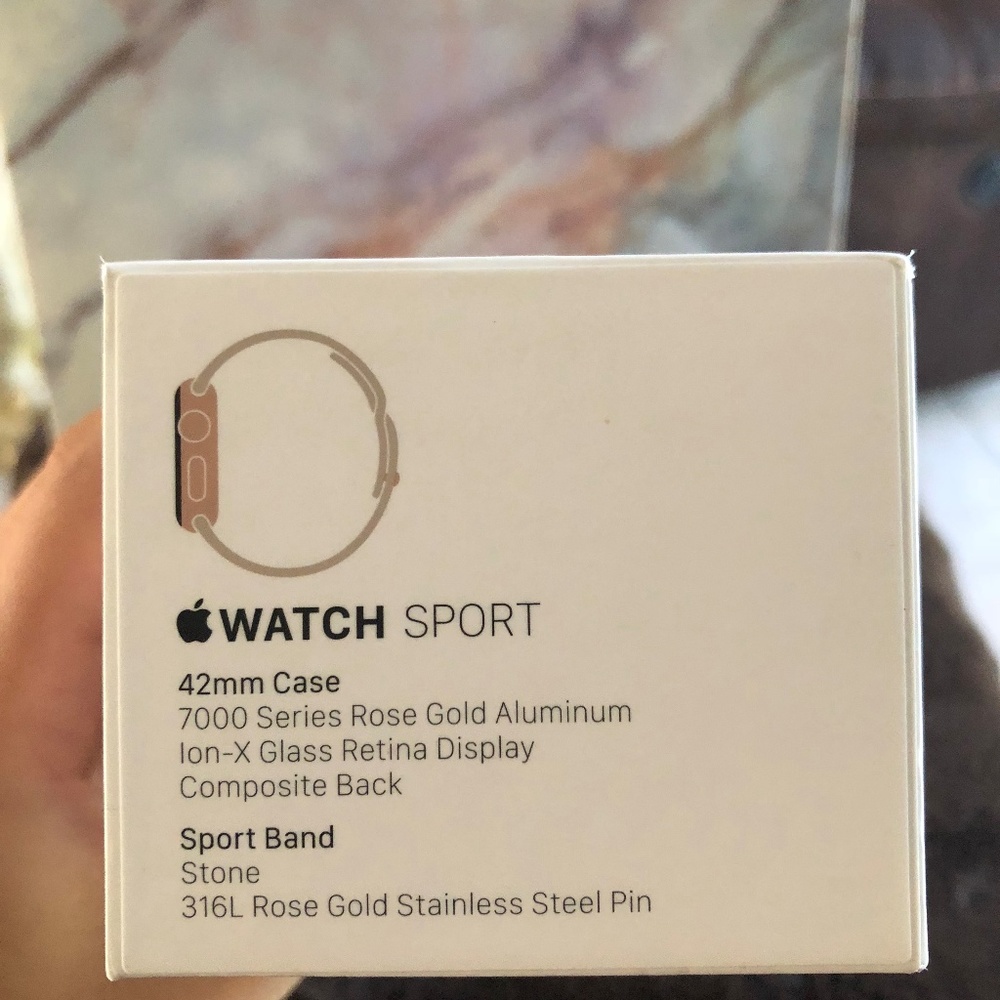 42 MM apple watch sport Box